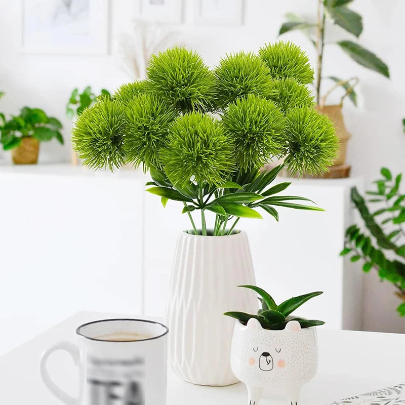 Plantes artificielles, Bouquet de pissenlit, Décorations de mariage, Décorations de table - CHiCLiKi
