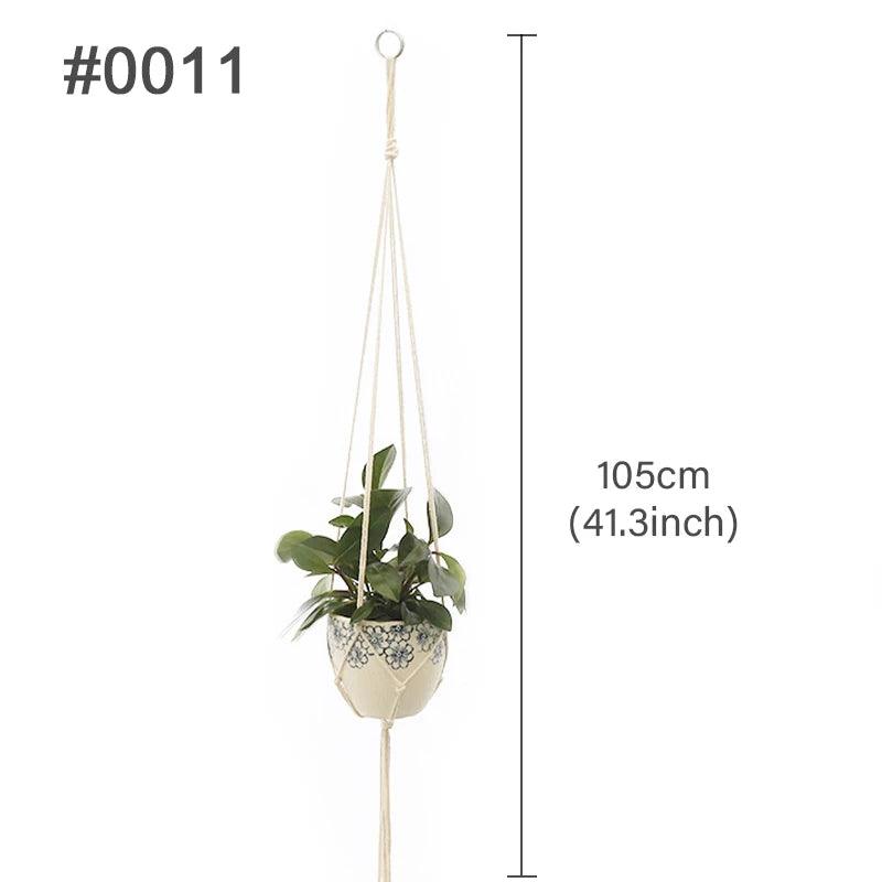 Support Suspendu cintres pour plantes en macramé faits à la main pour Plantes et Fleurs - CHiCLiKi