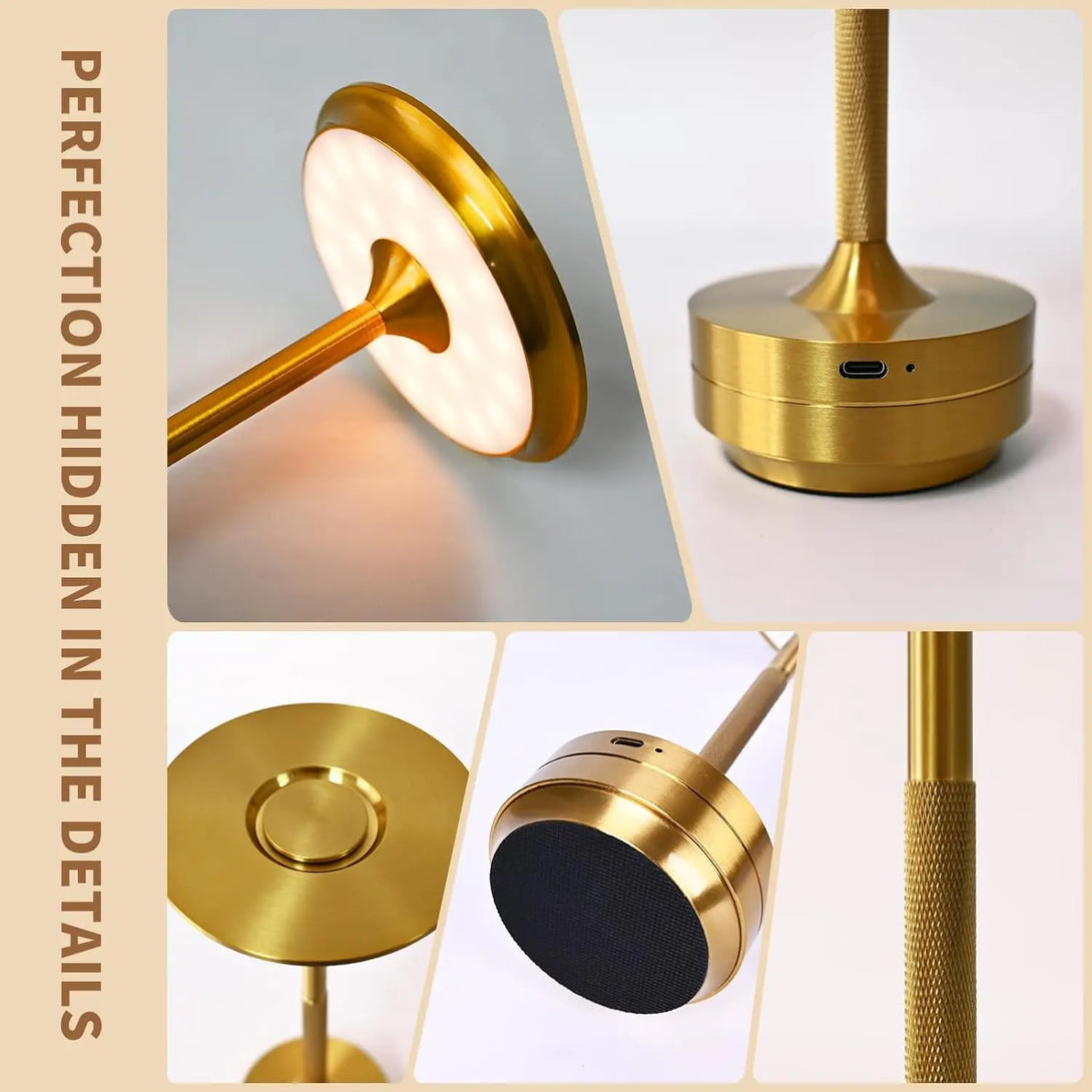 Lampe De Table Sans Fil Portable - Lumière à Intensité Réglable USB - CHiCLiKi