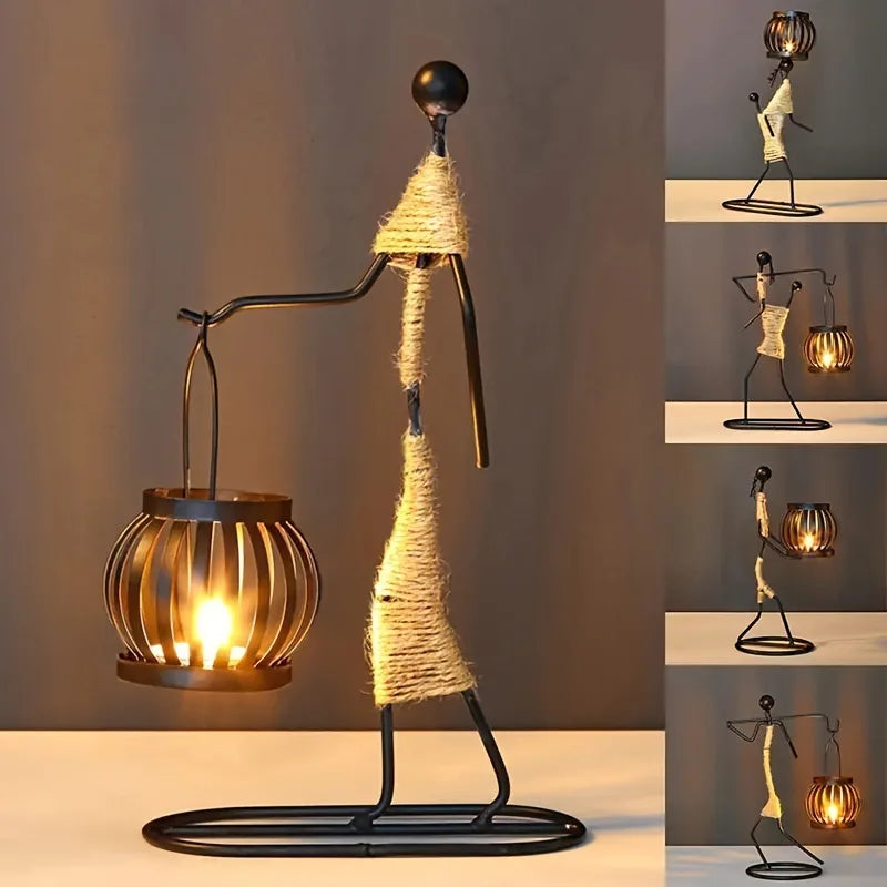 Chandeliers créatifs en fer forgé Home Decoration - CHiCLiKi