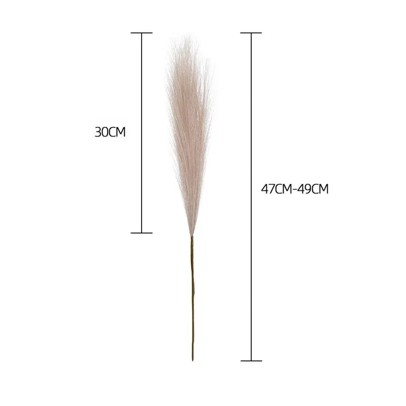 10pcs roseau artificiel ins vent bouquet imitation fleurs Bohème maison salon décor faux roseau décoration de mariage - CHiCLiKi