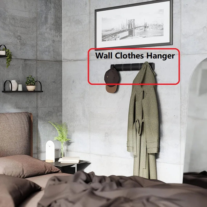 Invisible Wall Mounted Hook Self-adhesive Hook Wall Clothes Hanger Non Punching Hidden Hook Coat Robe Hook for Bathroom 1PCS - CHiCLiKi