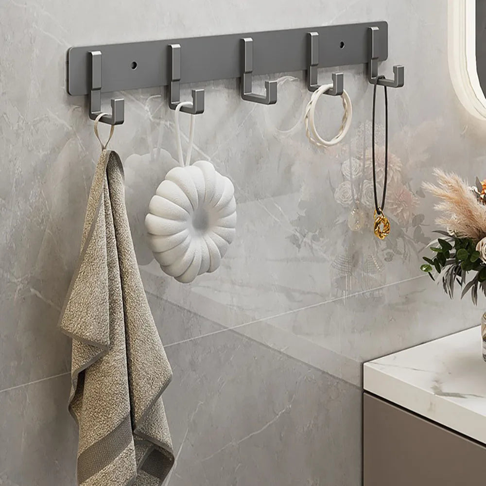Porte Manteau Mural Porte Manteau Salle De Bain Avec Crochets Patères Porte Manteaux Pour Cuisine, Salle de Bain et Chambre - CHiCLiKi