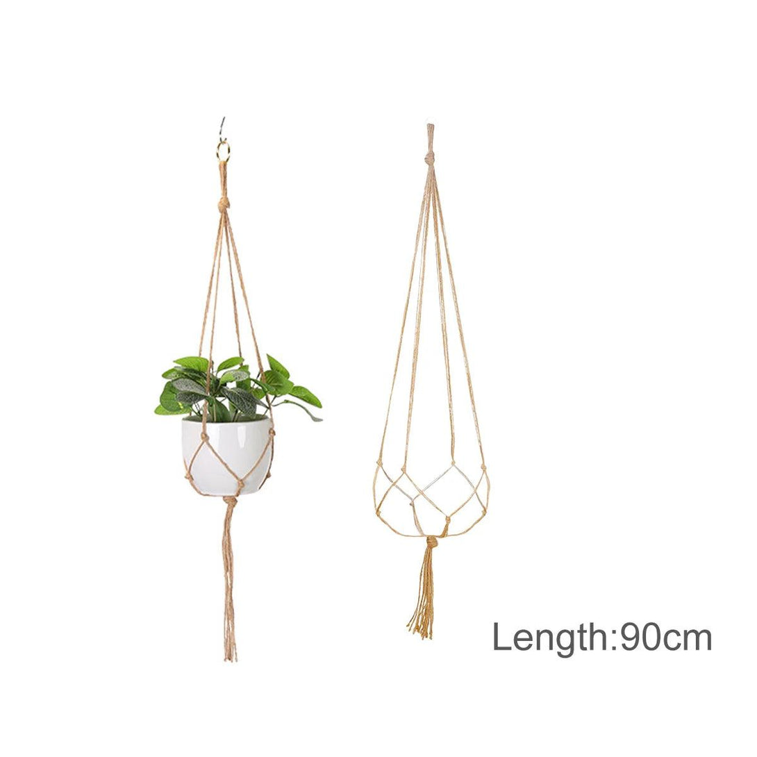 Support Suspendu cintres pour plantes en macramé faits à la main pour Plantes et Fleurs - CHiCLiKi