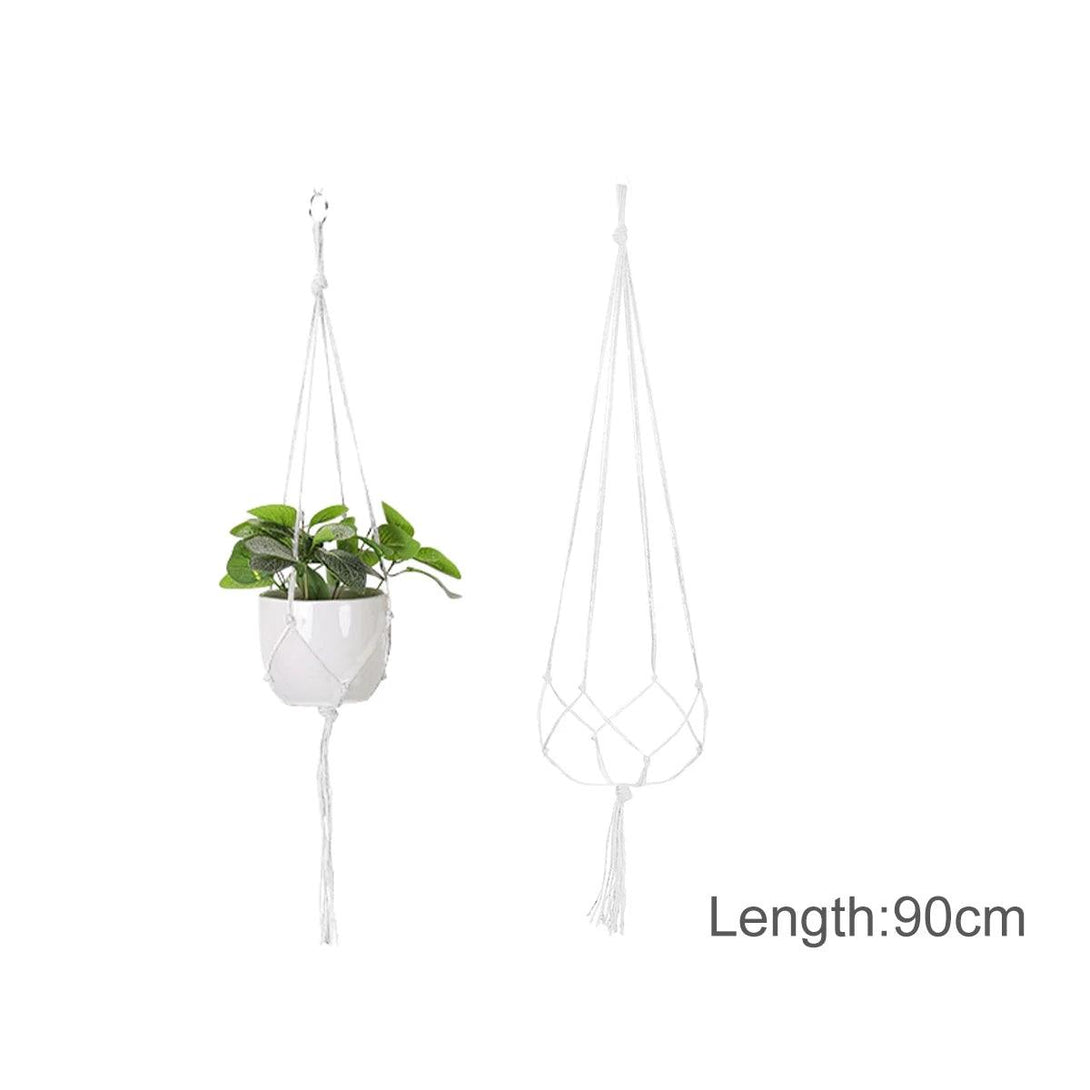 Support Suspendu cintres pour plantes en macramé faits à la main pour Plantes et Fleurs - CHiCLiKi