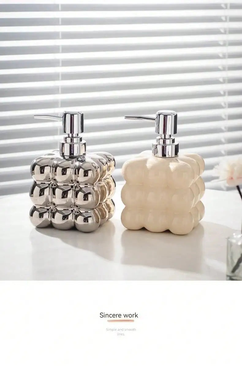 Distributeur de savon élégant et multifonctionnel Accessories Céramique - CHiCLiKi