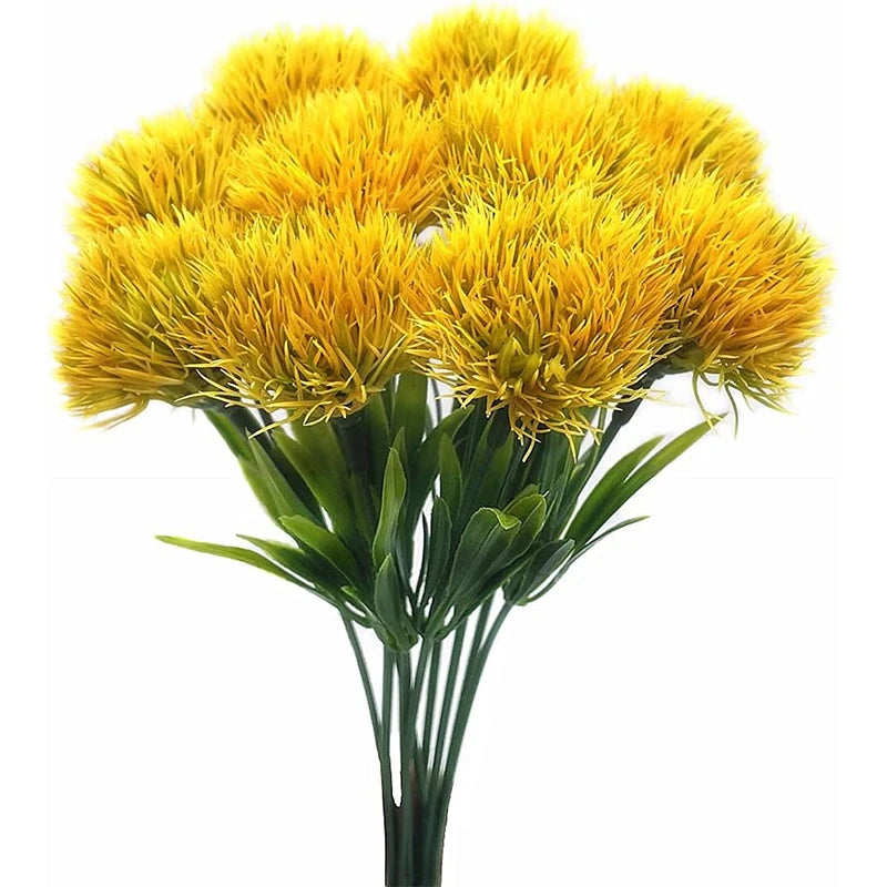 Plantes artificielles, Bouquet de pissenlit, Décorations de mariage, Décorations de table - CHiCLiKi
