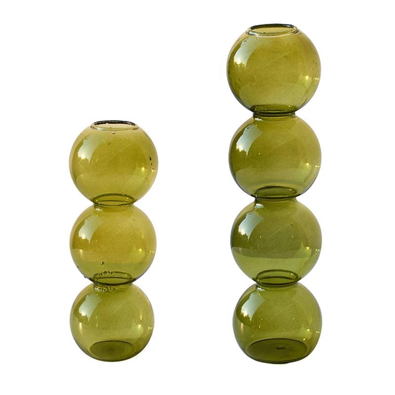 Vase à bulles en verre cristal - CHiCLiKi