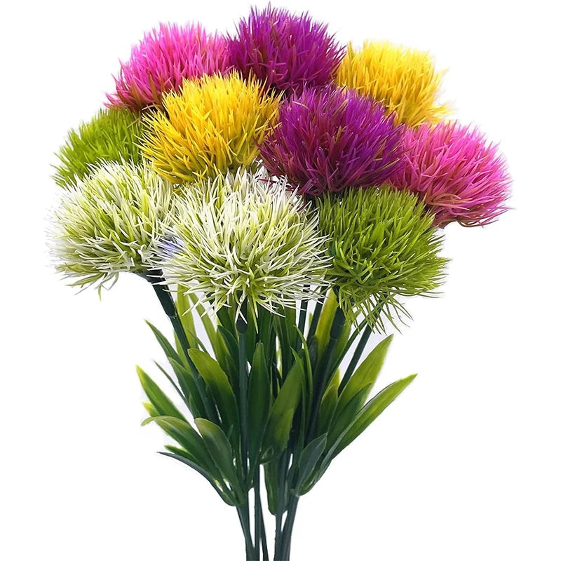 Plantes artificielles, Bouquet de pissenlit, Décorations de mariage, Décorations de table - CHiCLiKi
