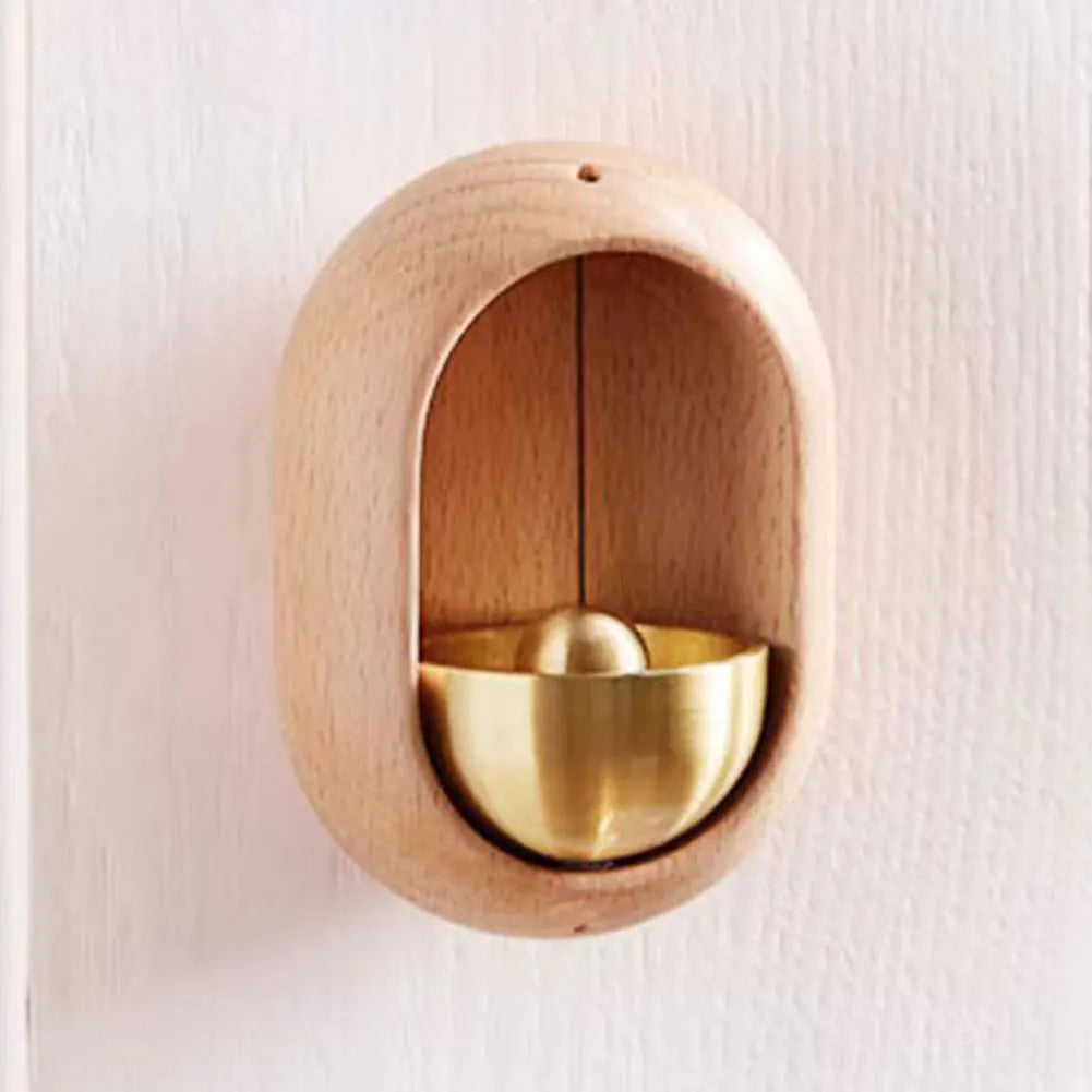 cloche de porte en bois décorative - CHiCLiKi