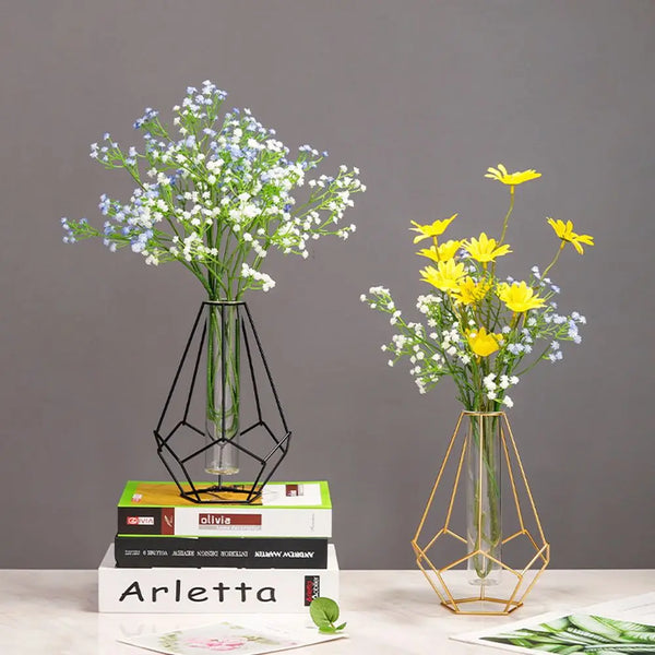 Vase à fleurs hydroponique, Décoration Maison, Artisanat Cadeau - CHiCLiKi