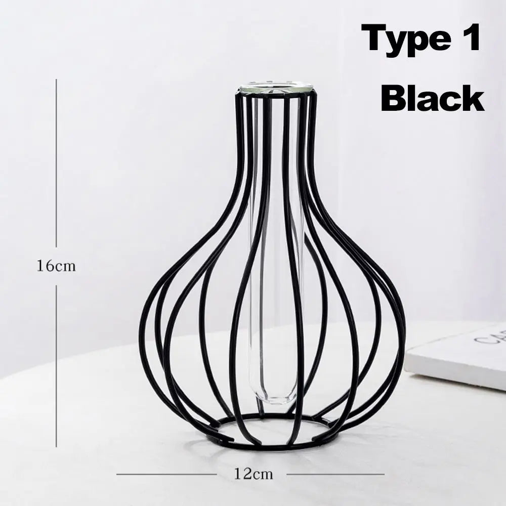 Vase à fleurs hydroponique, Décoration Maison, Artisanat Cadeau - CHiCLiKi