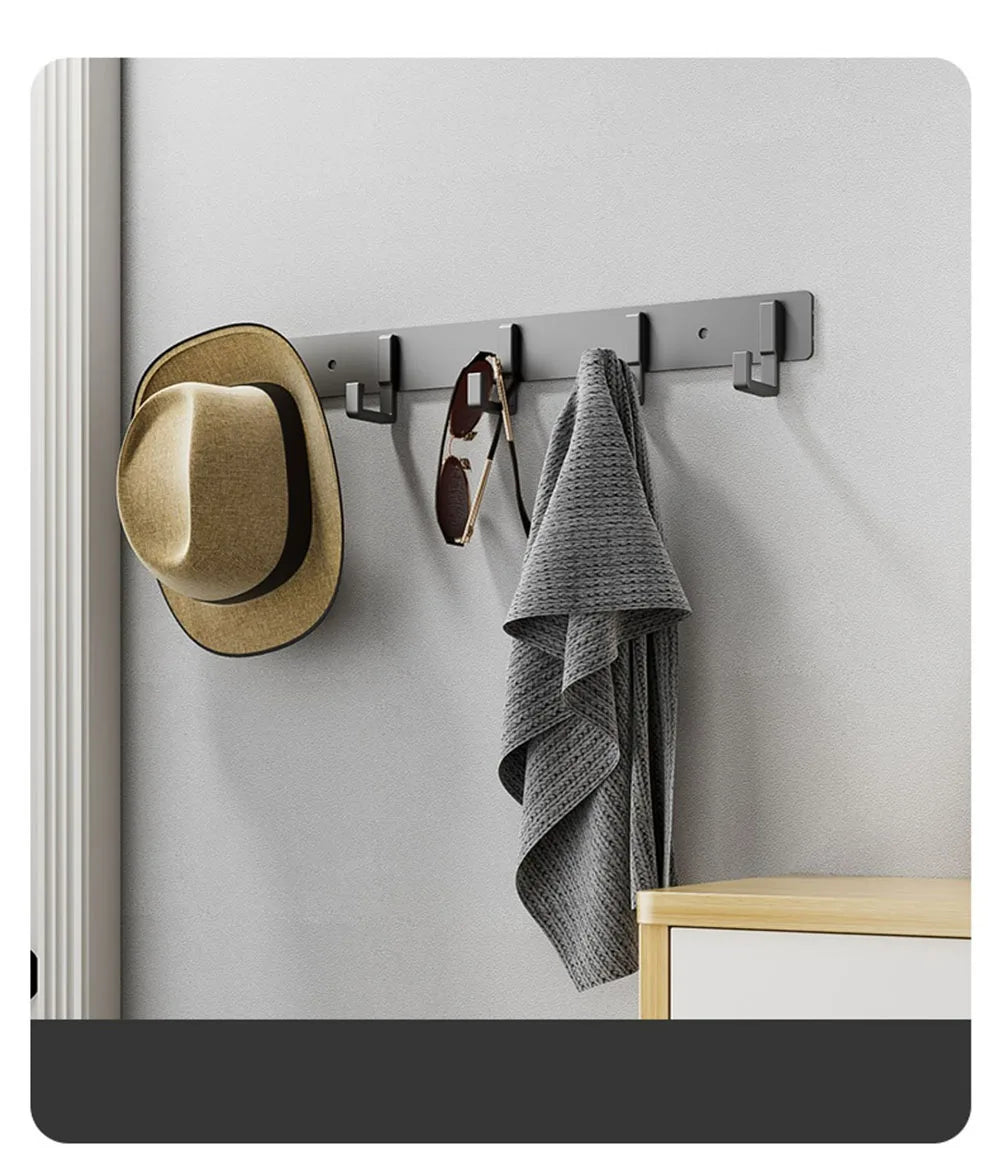 Porte Manteau Mural Porte Manteau Salle De Bain Avec Crochets Patères Porte Manteaux Pour Cuisine, Salle de Bain et Chambre - CHiCLiKi