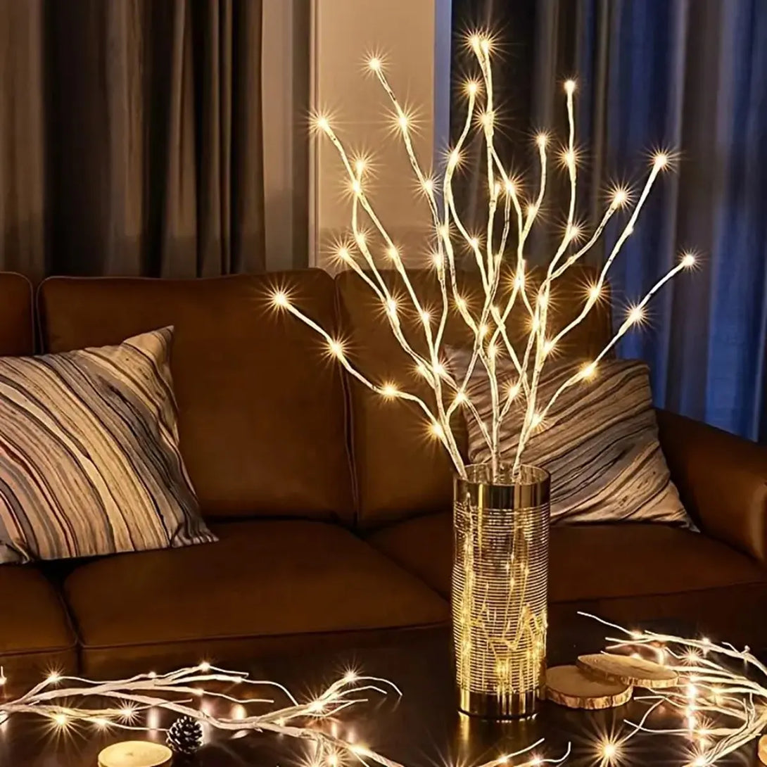  White Birch Branch Light LED Festive Lights Battery Operated Party Wedding Decoration Outdoor Lights - CHiCLiKi