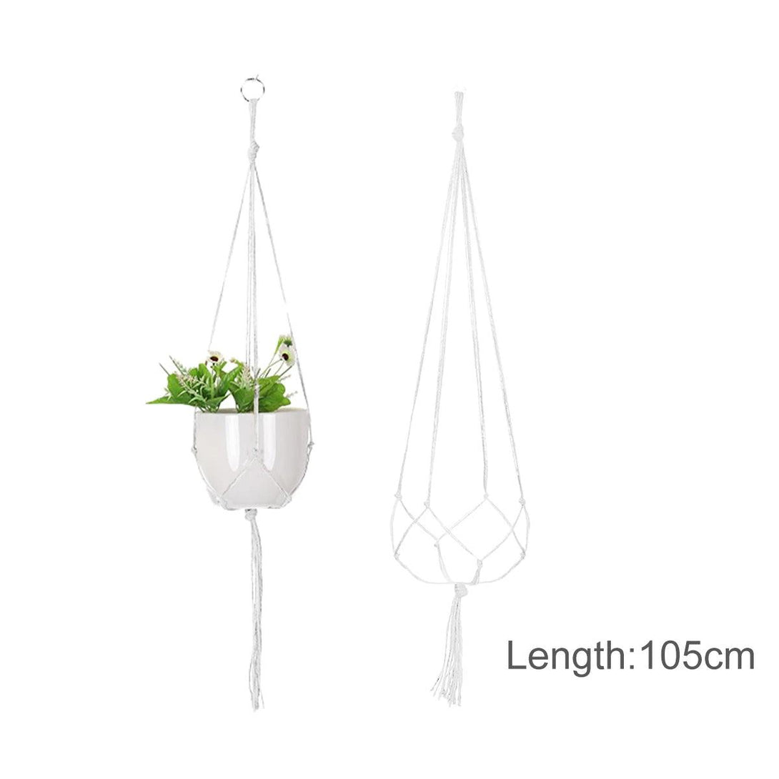 Support Suspendu cintres pour plantes en macramé faits à la main pour Plantes et Fleurs - CHiCLiKi