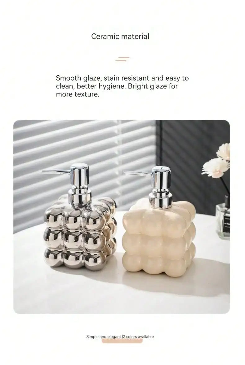 Distributeur de savon élégant et multifonctionnel Accessories Céramique - CHiCLiKi