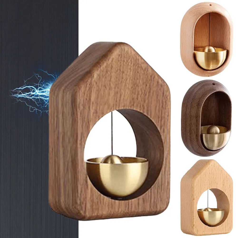cloche de porte en bois décorative - CHiCLiKi