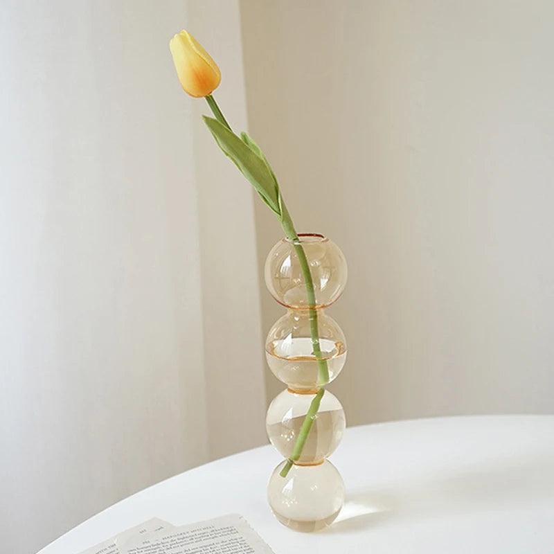 Vase à bulles en verre cristal - CHiCLiKi