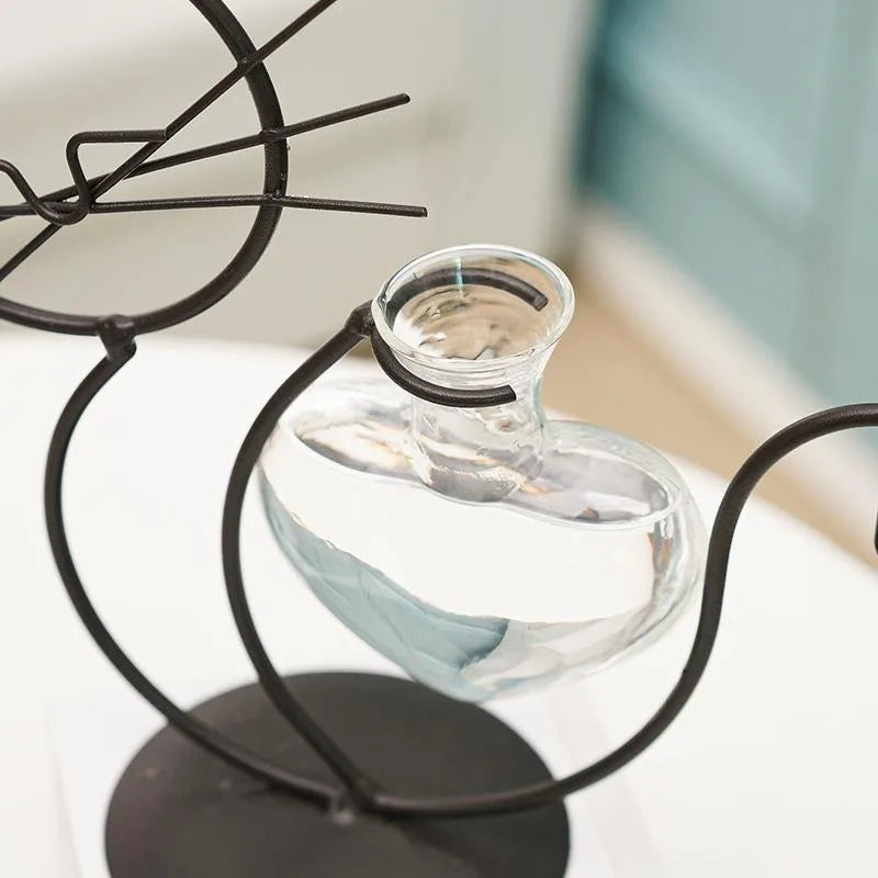 Support pour plante en métal en forme de chat – Décoration d'intérieur élégante et unique - CHiCLiKi