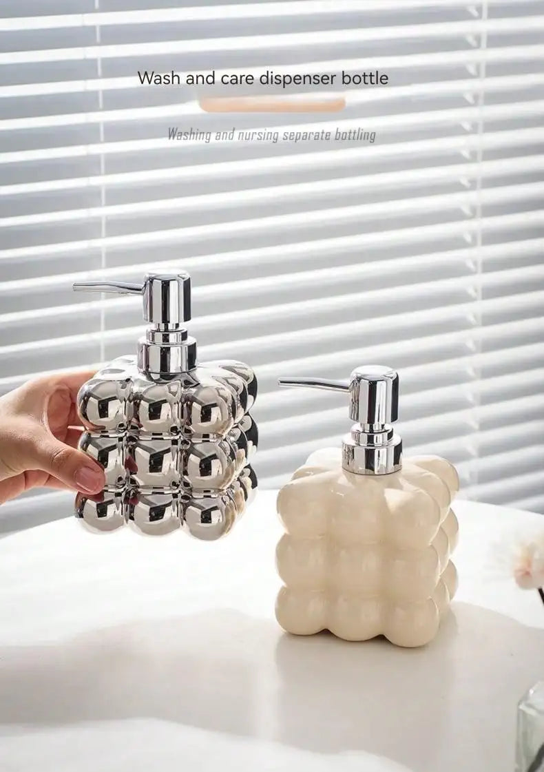 Distributeur de savon élégant et multifonctionnel Accessories Céramique - CHiCLiKi