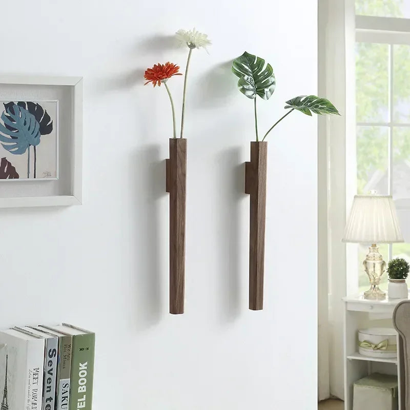 Vase Mural En Bois - CHiCLiKi