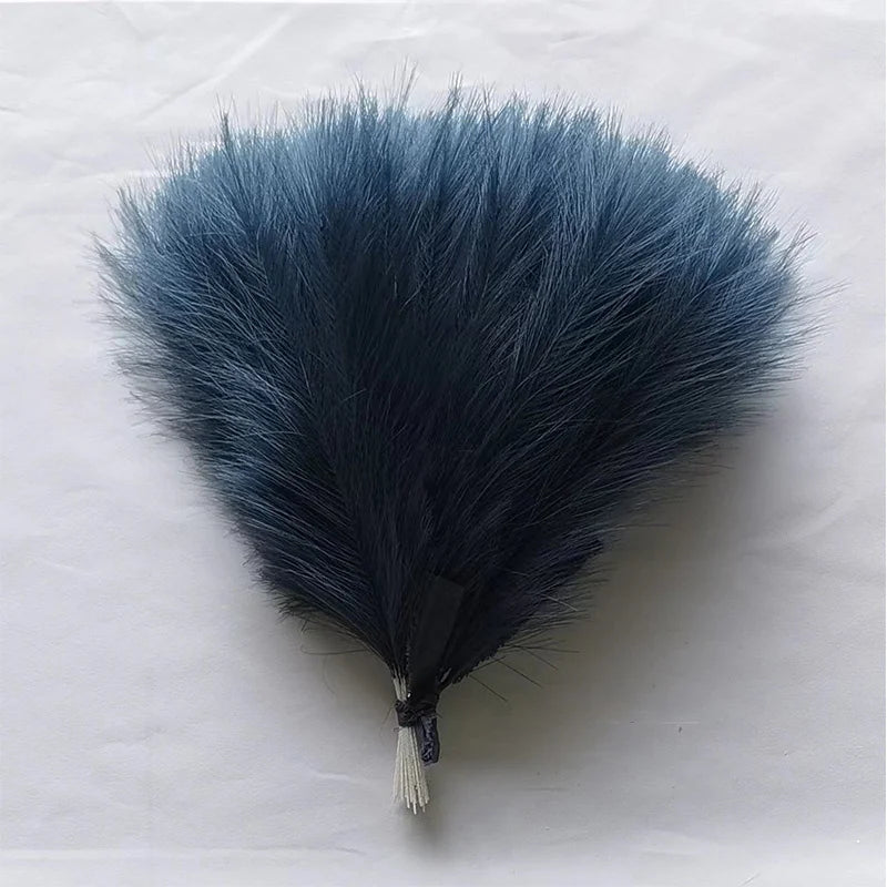 Pampas Plumes Marron Foncé - Plume Décoration Café Marron - Pampas Plumes Décoration - Fleurs Coffee - Décoration Salon - Fleurs Artificielles - CHiCLiKi