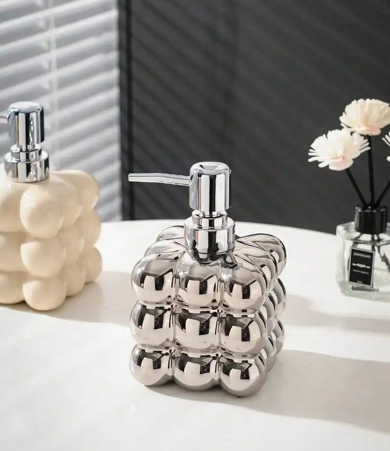 Distributeur de savon élégant et multifonctionnel Accessories Céramique - CHiCLiKi