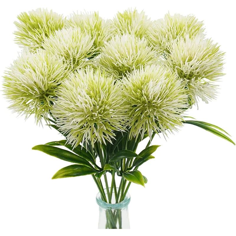 Plantes artificielles, Bouquet de pissenlit, Décorations de mariage, Décorations de table - CHiCLiKi