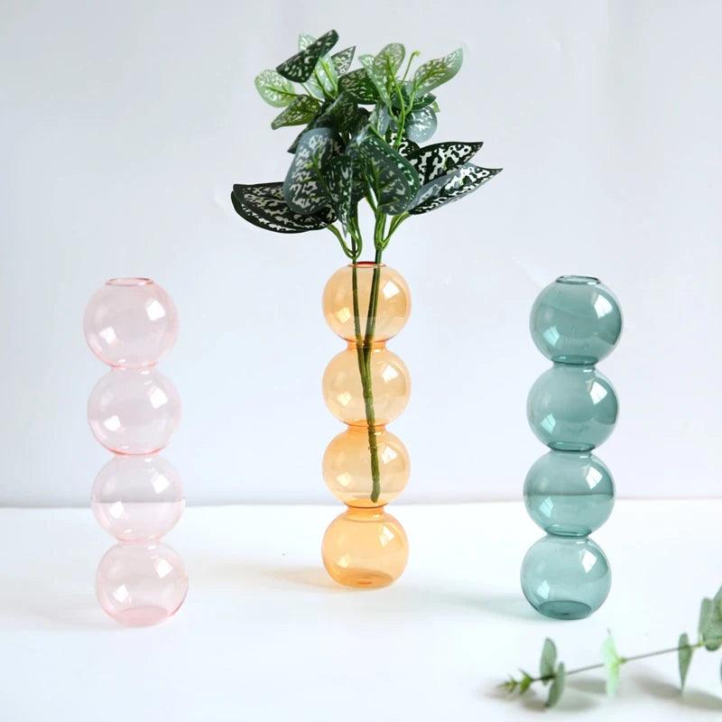 Vase à bulles en verre cristal - CHiCLiKi
