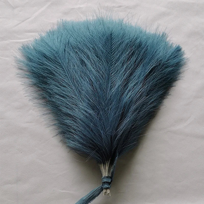 Pampas Plumes Marron Foncé - Plume Décoration Café Marron - Pampas Plumes Décoration - Fleurs Coffee - Décoration Salon - Fleurs Artificielles - CHiCLiKi