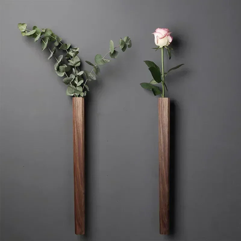 Vase Mural En Bois - CHiCLiKi