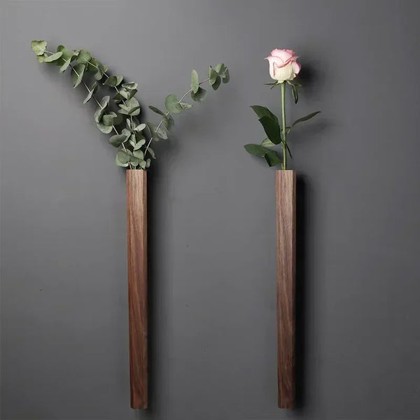 Vase Mural En Bois - CHiCLiKi