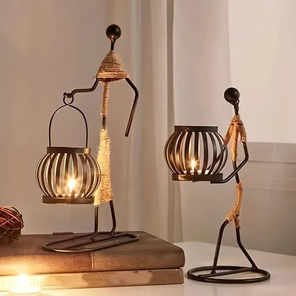 Chandeliers créatifs en fer forgé Home Decoration - CHiCLiKi