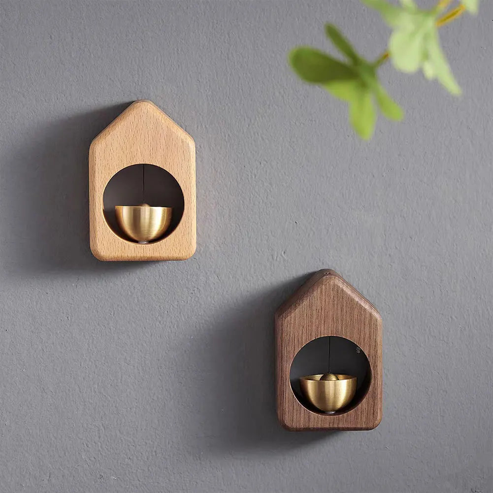 cloche de porte en bois décorative - CHiCLiKi