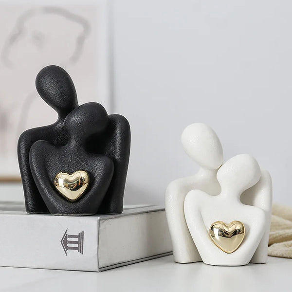 déco pour une chambre, coiffeuses décoration de meuble TV, deco chambre , statue de couple romantique- CHiCLiKi